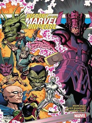 cover image of History of the Marvel Universe